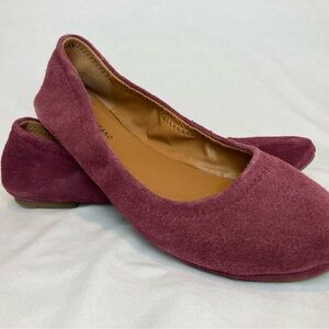 NEW! Lucky Brand Emmie Suede Leather Ballet Flats